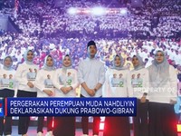 Relawan Perempuan Muda Nahdliyin Deklarasikan Dukung Prabowo