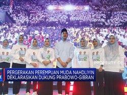 Relawan Perempuan Muda Nahdliyin Deklarasikan Dukung Prabowo