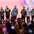 Potret Jokowi Resmikan UMKM Expo BRILIANPRENEUR di Jakarta