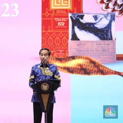 Jokowi Puji UMKM Expo(rt) Brilianpreneur: Sangat Tertata Baik