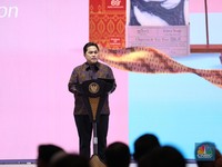 Jokowi Sentil Kredit Bank, Erick Thohir Pamer Capaian BUMN
