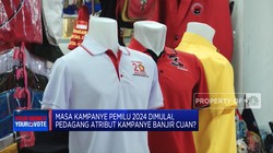 Kampanye Pemilu 2024, Pedagang Atribut Kampanye Banjir Cuan?