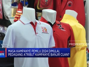 Kampanye Pemilu 2024, Pedagang Atribut Kampanye Banjir Cuan?