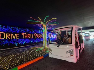 Keren! Kota Batu Punya Drive Thru Park Pertama di Dunia