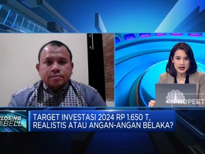Ini Modal RI Tarik Investasi Hingga Rp 1.650 Triliun di 2024