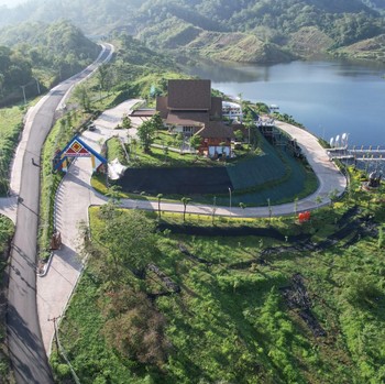 Top! Ini Penampakan Proyek Bendungan IKN Siap Diresmikan