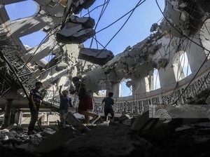 Israel Hancurkan Banyak Warisan Budaya di Palestina, Termasuk Masjid Tertua di Gaza