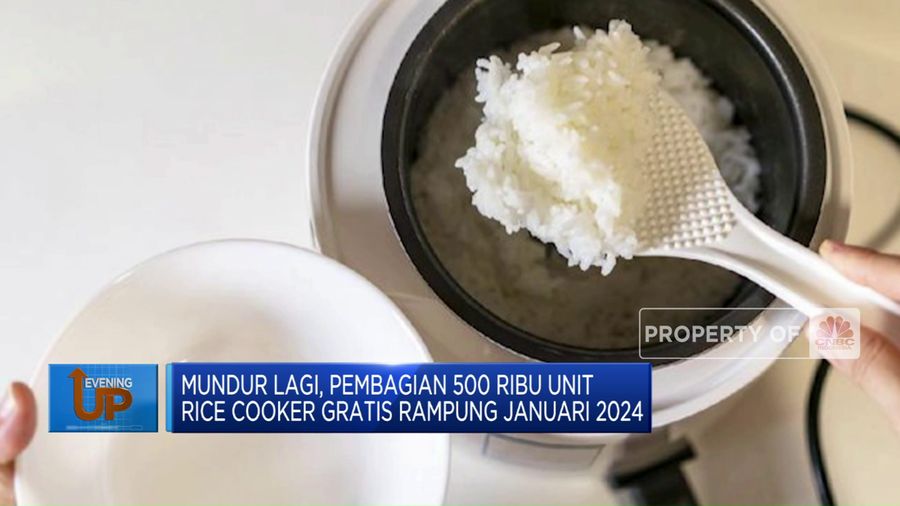 Pembagian 500 Ribu Unit Rice Cooker Gratis Rampung Januari 2024