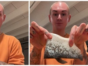 Pria Ini Kaget Beli Fillet Salmon Masih Ada Sisik dan Siripnya
