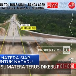 Mantap! Tol Trans Sumatera Siap Beroperasi untuk Nataru