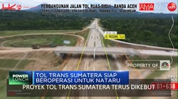 Mantap! Tol Trans Sumatera Siap Beroperasi untuk Nataru