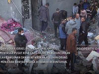 Serangan Israel Menggila, Warga Gaza Hidup Dalam 