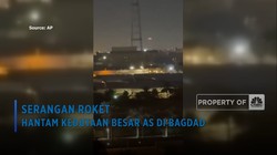 Video: Serangan Roket Hantam Kedutaan Besar AS di Bagdad