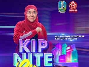 Ribuan Kawula Muda Surabaya akan Seru-seruan di KIP Nite Run 2023, Ikutan Yuk!