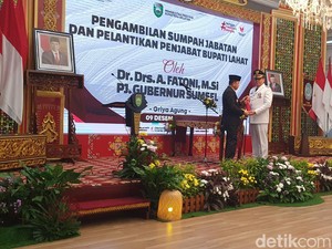 Pesan Agus Fatoni untuk Pj Bupati Lahat: Tak Boleh Lagi Belajar, Langsung Bekerja