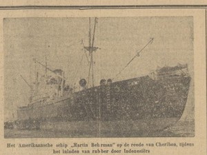 Berlabuhnya Kapal Martin Behrman di Cirebon Sita Perhatian Dunia