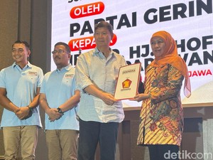 Pertama Kalinya Gerindra Beri Rekomendasi Khofifah Maju Cagub Jatim