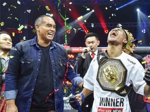 Hasil One Pride MMA 75: Lipin Sitorus Juara Baru Kelas Atom