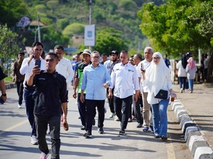 Antusiasme Kader dan Warga Bima Tinggi, Zulhas: Kayaknya PAN Menang