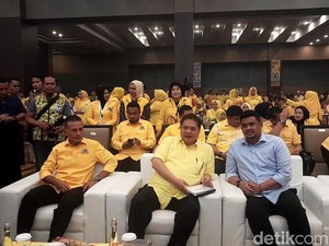 Bobby Hadiri Rapimda III Golkar Sumut yang Dibuka Airlangga