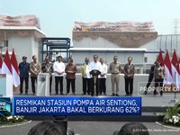 Ada Stasiun Pompa Air Sentiong, Banjir Jakarta Berkurang?