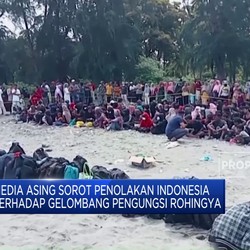 Media Asing Sorot Penolakan RI Terhadap Pengungsi Rohingya