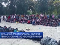 Media Asing Sorot Penolakan RI Terhadap Pengungsi Rohingya