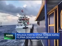 Video: Panas LCS, Penjaga Pantai China Tembak Kapal Filipina