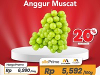 Anggur Muscat Viral, Pengunjung Transmart Beli Cuma Rp 39.500