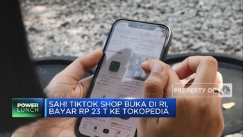 Sah! Tiktok Shop Buka di RI, Bayar Rp 23 Triliun ke Tokopedia