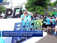 Semangat Kurangi Emisi Karbon Lewat PLN Electric Run 2023