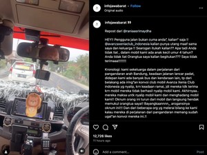 Viral Konvoi Komunitas Avanza-Xenia Arogan, Mau Pukul Pengendara Fortuner