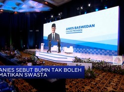 Video: Anies Sebut Bisnis BUMN Tak Boleh Matikan Swasta