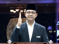 Anies Sindir Kaum Milenial Hadapi Kekerasan & Gas Air Mata