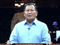 Prabowo Akui Penegakan Hukum Kurang Karena Penduduk Besar