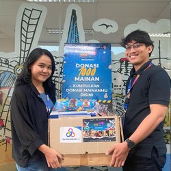 Ratusan Donasi Mainan Terkumpul di Event Hobi Berbuat Baik