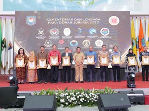 Genjot Iklim Inovasi Berkelanjutan, Kemendagri Beri Penghargaan IGA 2023