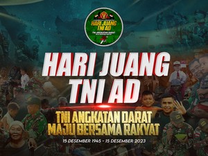 Hari Juang Kartika TNI AD 15 Desember 2023: Sejarah, Tema, Twibbon