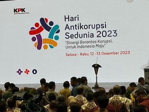 Jokowi Hadiri Hari Antikorupsi Sedunia 2023 di GBK