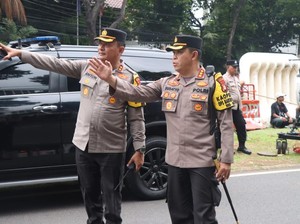 1.391 Aparat Gabungan Amankan Demo Bela Palestina Depan Kedubes AS