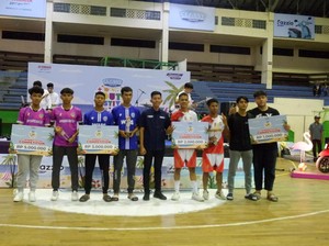 Keseruan Final Futsal-Basket Classy Yamaha Youth Festival 2023 di Bali