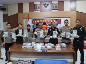 Kronologi Polisi di Nunukan Gagalkan Penyelundupan 31 Kg Sabu ke Parepare