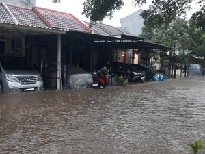 Viral Perumahan di Depok Banjir, Warga Sampai Demo