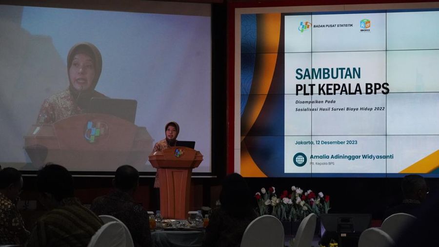 Plt Kepala BPS, Amalia Adininggar Widyasanti
