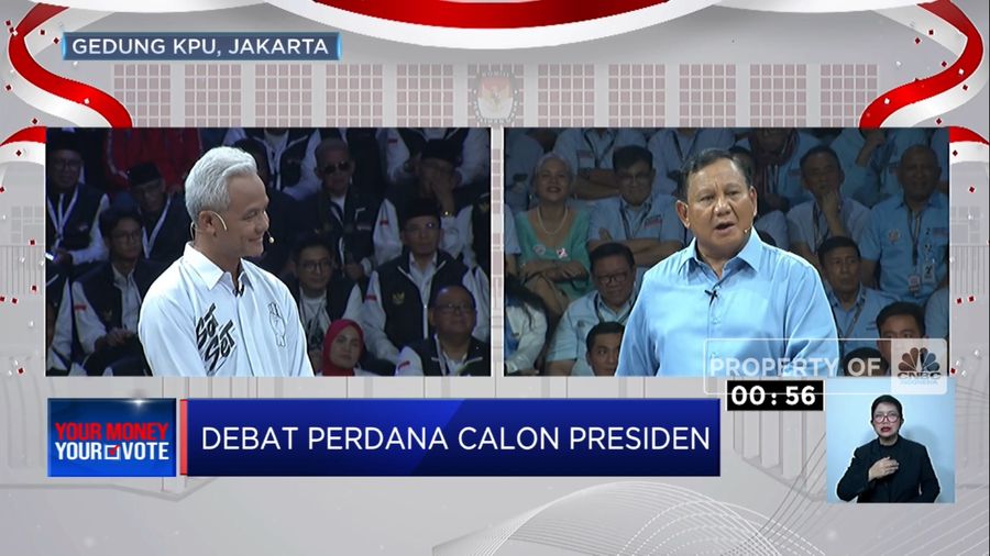 Prabowo Ingatkan Ganjar Tidak Politisasi Isu HAM