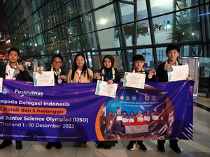 Selamat! Siswa RI Raih 6 Medali di Ajang Olimpiade Sains Internasional