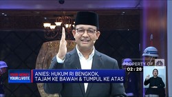 Anies: Hukum RI Tajam Ke Bawah Tapi Tumpul Ke Atas