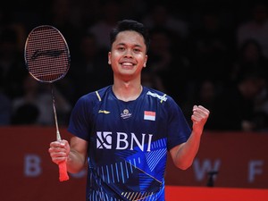 Kata Ginting Usai Ngos-ngosan Awali BWF World Tour Finals 2023