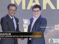 Makmur Raih Penghargaan Fastest Growing Mutual Fund Platform