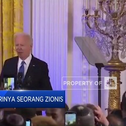 Joe Biden Akui Seorang Zionis